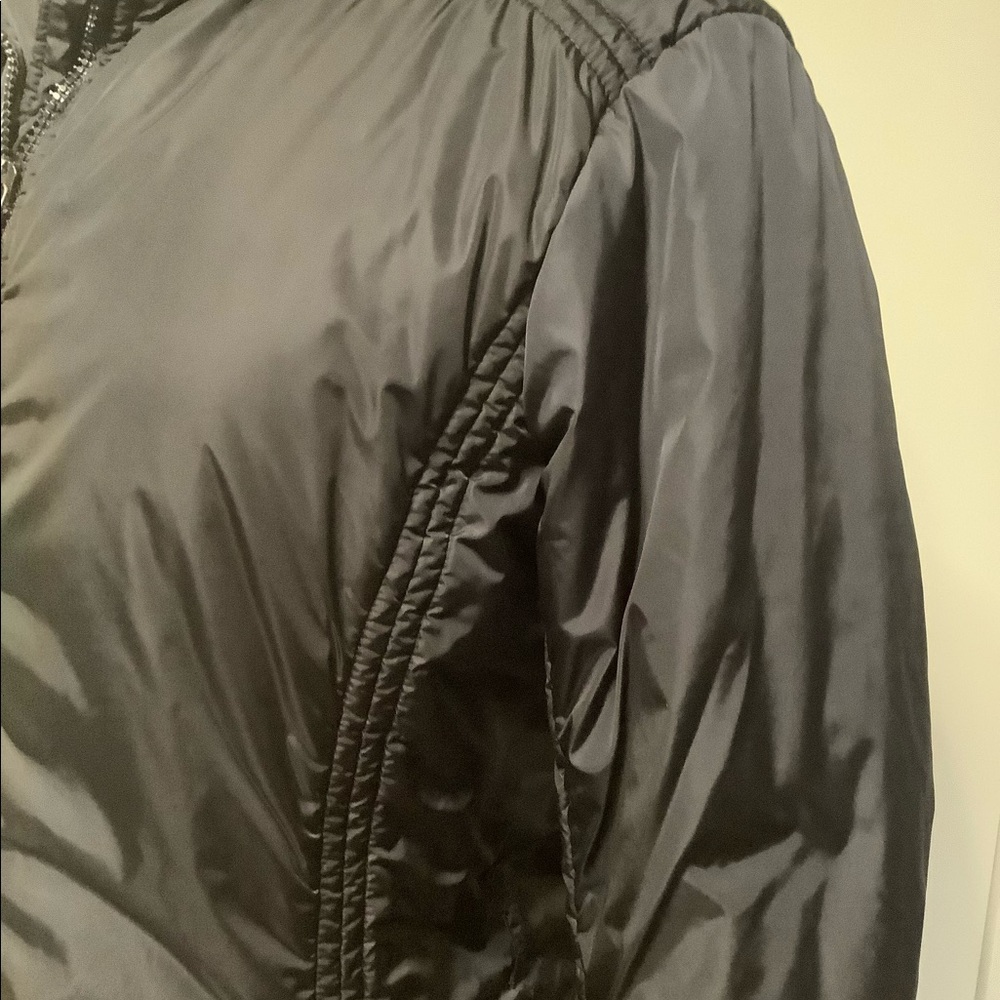 Prada lightweight dark blue coat sz44 - Picture 14 of 16